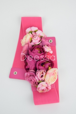 CINTURÓN FAJÍN FUCSIA