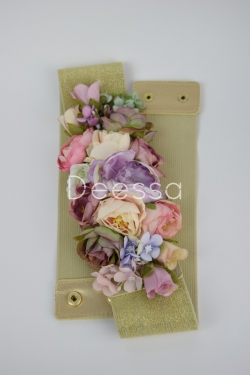 CINTURÓN FAJÍN DORADO