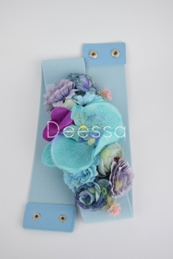 CINTURÓN FAJÍN AZUL