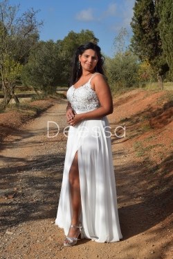 VESTIDO CRISTINA NOVIA